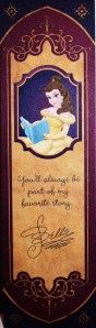 Belle Bookmark front