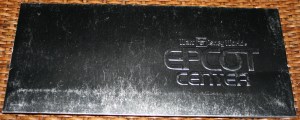 Epcot Commemorative Ticket 008
