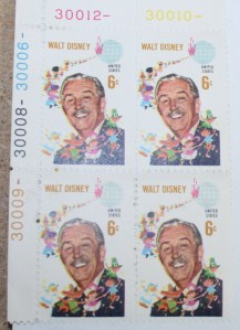 Stamps Walt Disney +