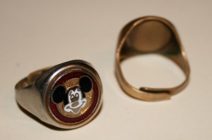 Jewellery Ring Mickey 3 +