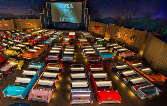 Sci Fi Restaurant Interior