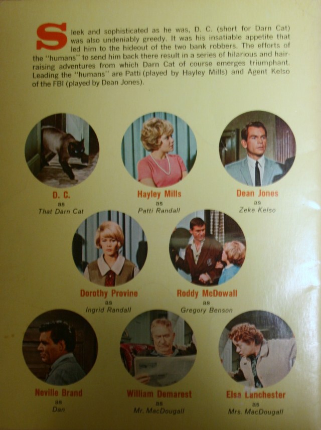 That Darn Cat Back Cover