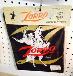 Zorro Cape and Mask