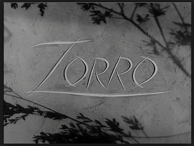 Zorro Title Card