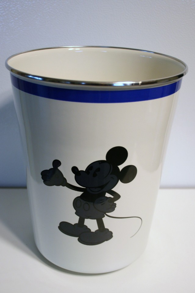 Mickey Ceramic Wastebasket 1