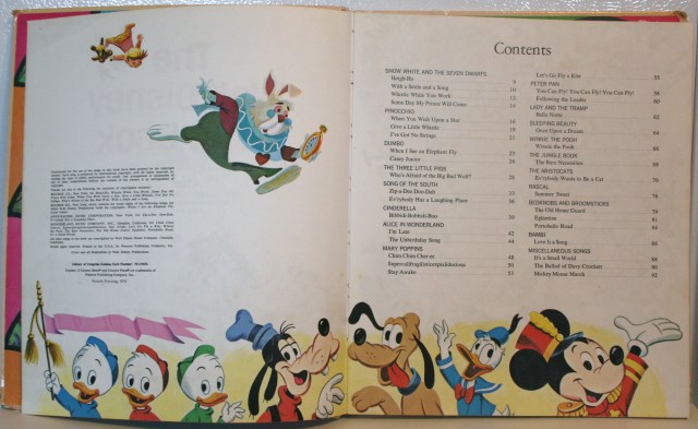 Walt Disney Song Book 005