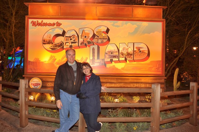 Cars Land Sign