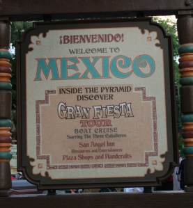 Gran Fiesta Tour Sign