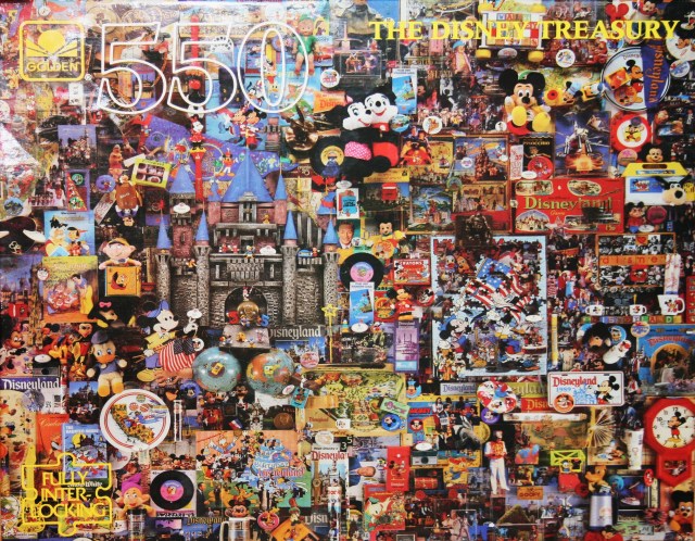 Disney Treasury Puzzle 001