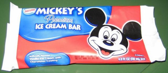 Mickey Bar Packaging
