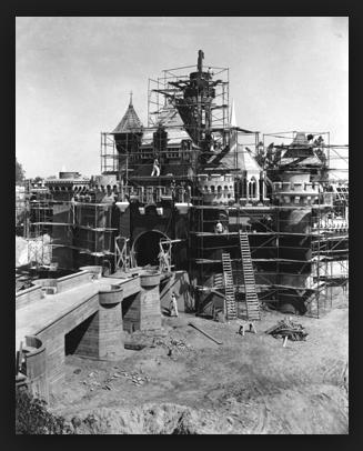 Sleeping Beauty Castle Construction