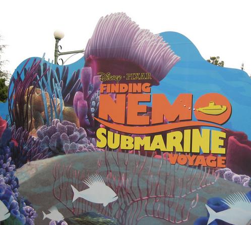 Finding Nemo Subs Signage