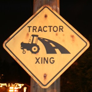Tractor Crossing