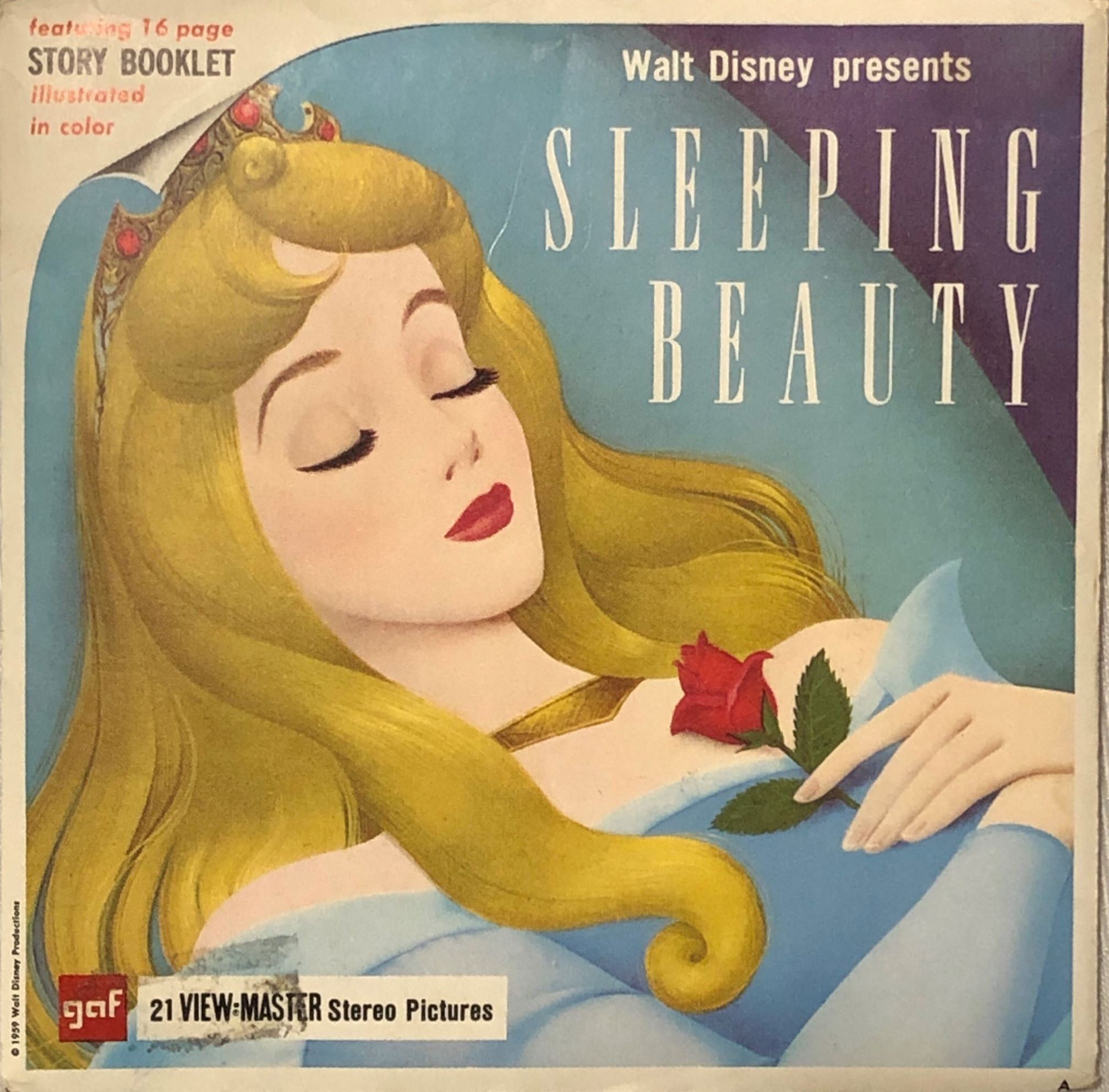 Sleeping Beauty View-Master Reels with Story Booklet