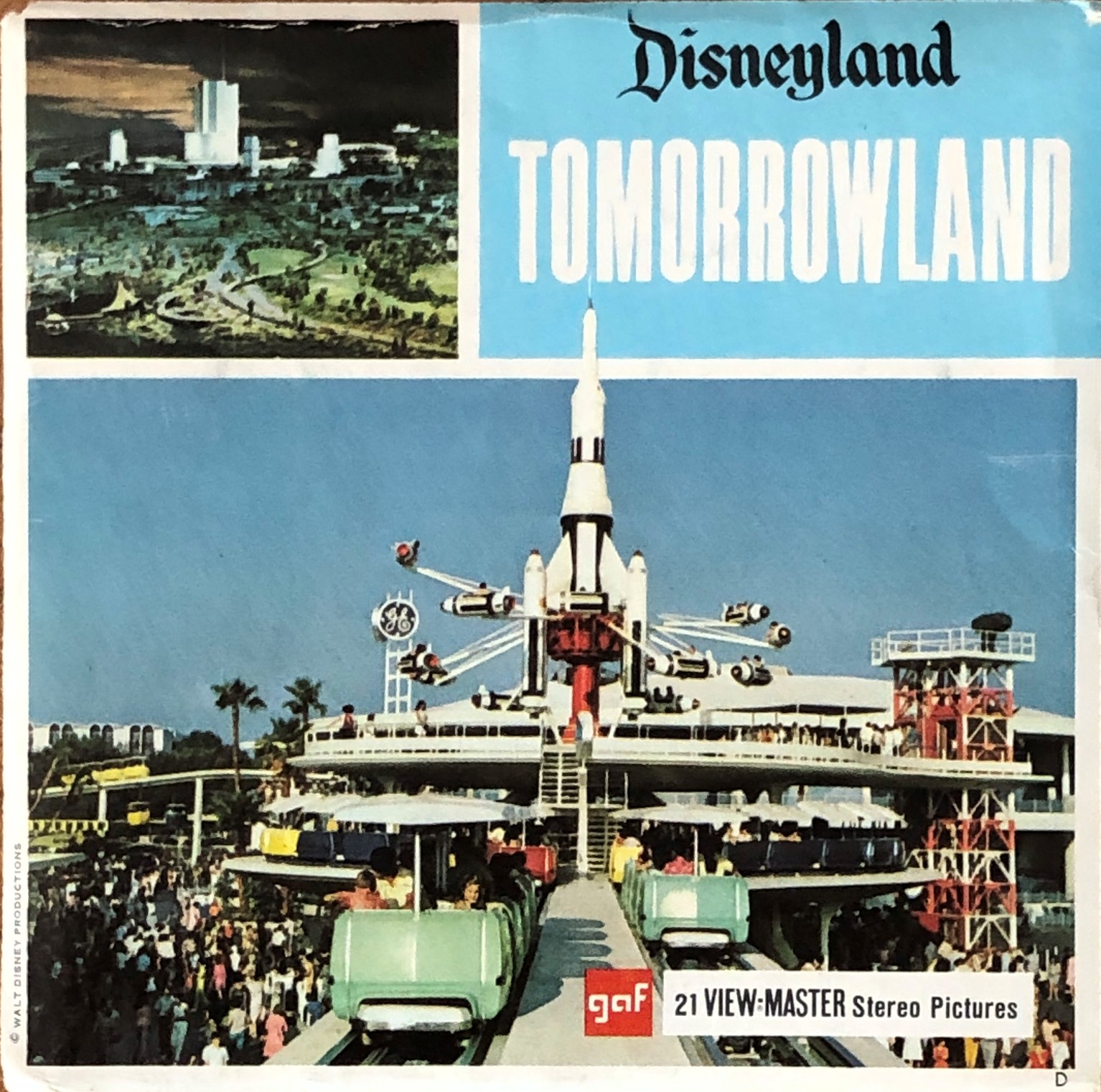View-Master Disney Theme Park Stereo Picture Reels