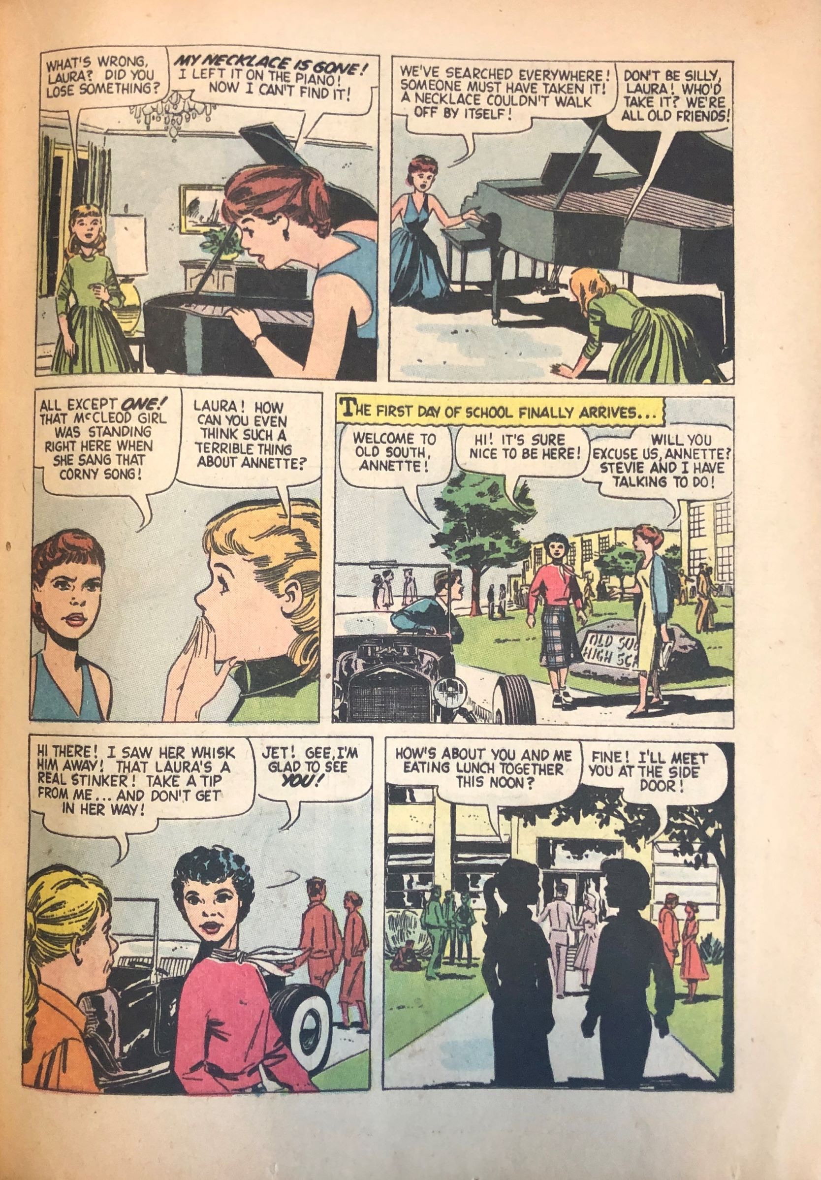 Walt Disney’s Annette DELL Comic Book | Disleelandia