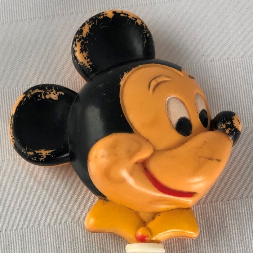 Mickey Mouse Baby Rattle by Danara | Disleelandia