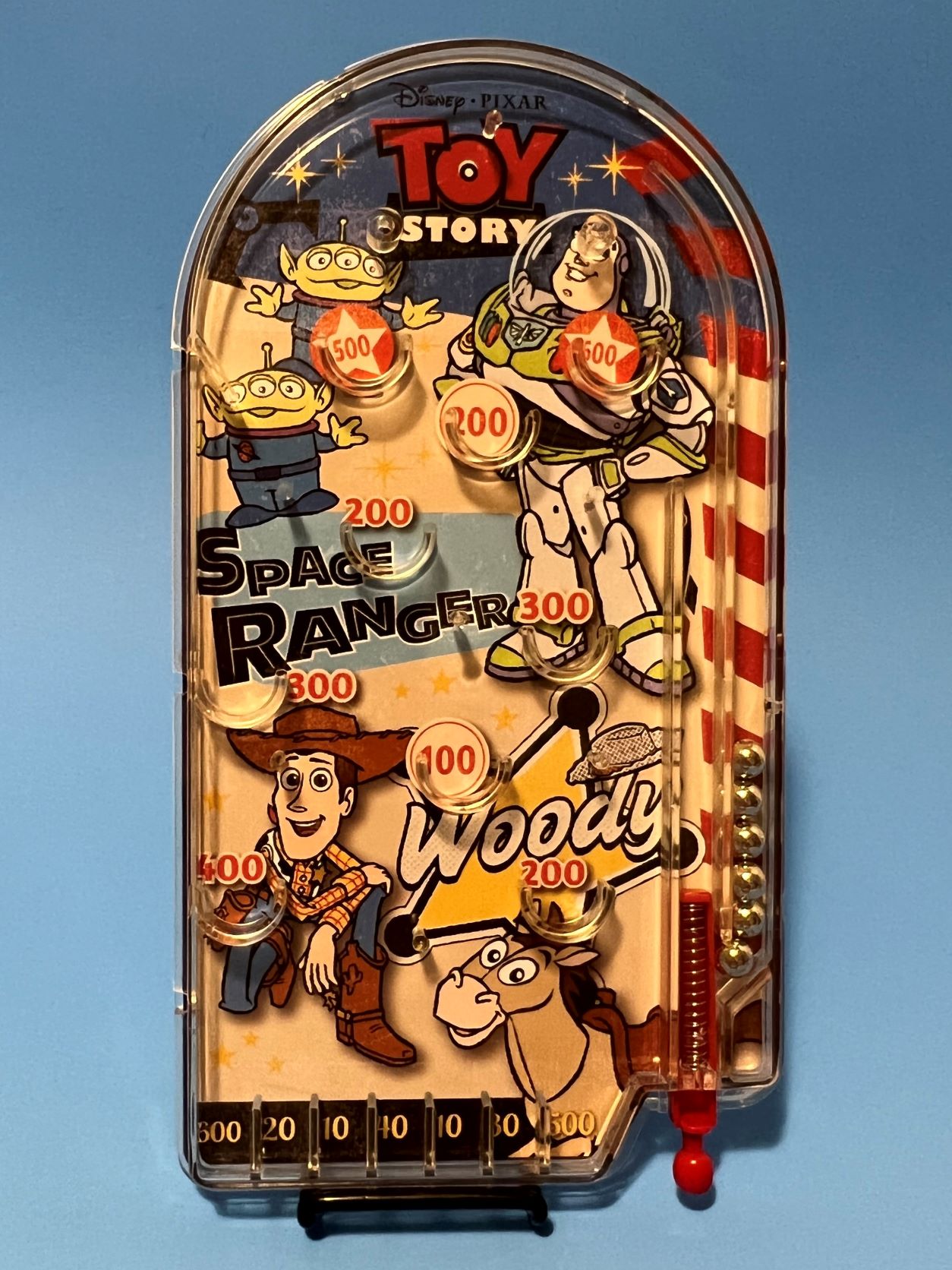 Pinball Hand Toy Story 2 Handheld Pinball Game | Disleelandia